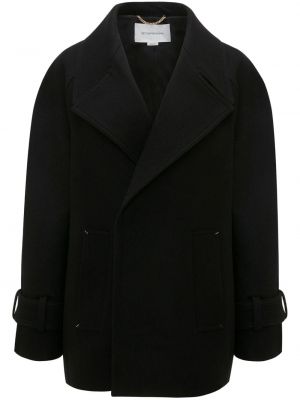 Kabát Victoria Beckham čierna