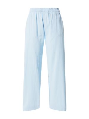 Voľné priliehavé culottes nohavice Kaffe modrá