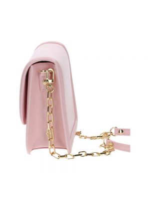 Bolsa de hombro de cuero de cuero sintético Chiara Ferragni Collection rosa