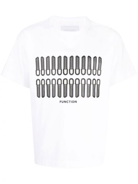 T-shirt con stampa Fumito Ganryu bianco