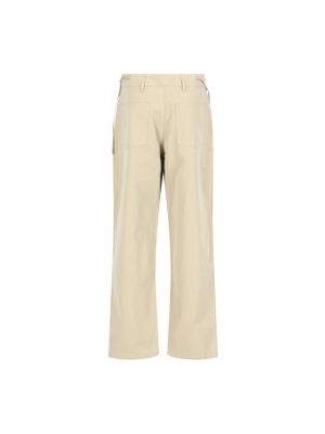 Pantalones de algodón Saks Potts beige