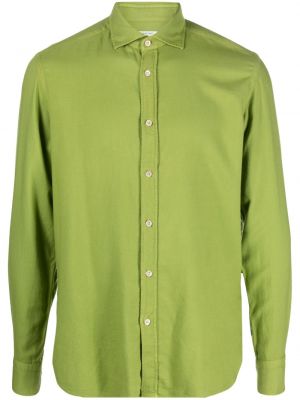Marškiniai su sagomis Boglioli žalia