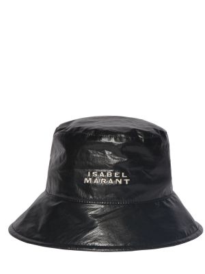 Haftowany kapelusz Isabel Marant czarny