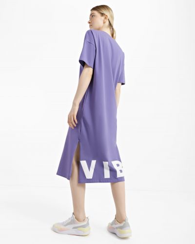 Платье Roza фиолетовое