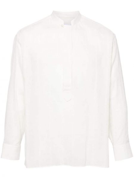 Bombažna srajca Lardini bela