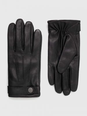 Кожаные перчатки Medicine черные