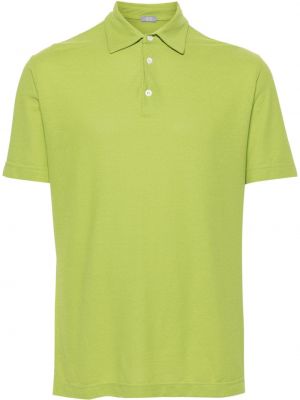 Poloshirt aus baumwoll Zanone grün