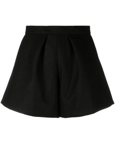 Shorts taille haute Patou noir