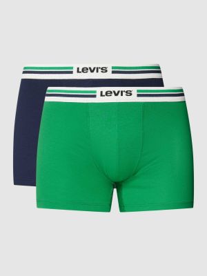 Slipy slim fit Levi's zielone