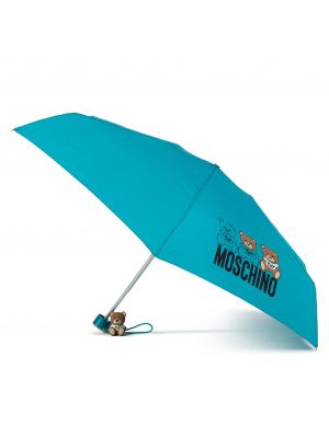 Parasol Moschino - niebieski