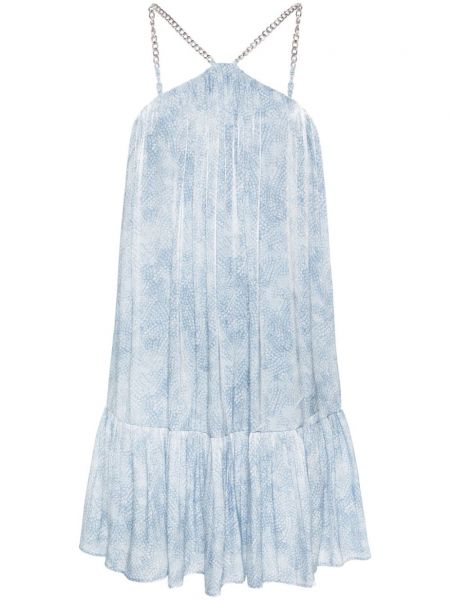 Sukienka na ramiączkach z nadrukiem w abstrakcyjne wzory Michael Michael Kors