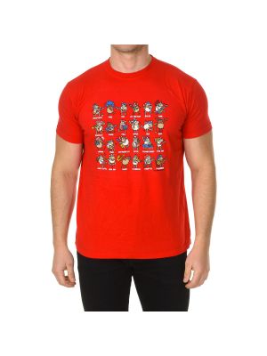 Tričko s krátkými rukávy Kukuxumusu červené