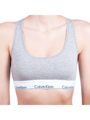 Športni modrček Calvin Klein siva