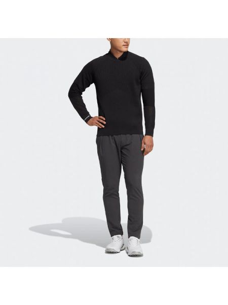 Пуловер с длинным рукавом Adidas черный