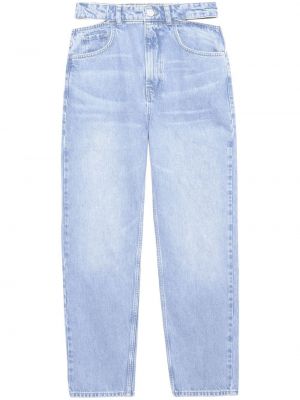 Straight leg-jeans Frame blå