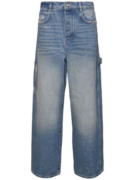 Jeans oversize con cristalli Marc Jacobs