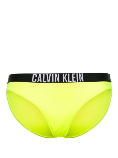 Bikiny Calvin Klein žltá