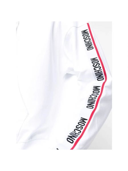 Bluza z kapturem Moschino Pre-owned biała