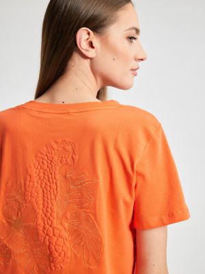 Tričko s potlačou Monnari oranžová