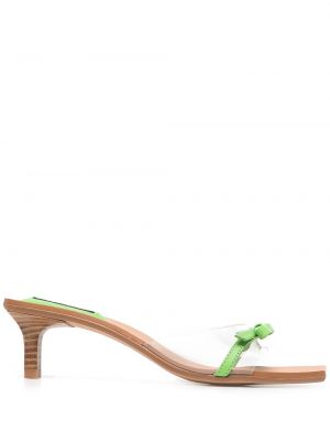 Sandale s mašnom Senso zelena