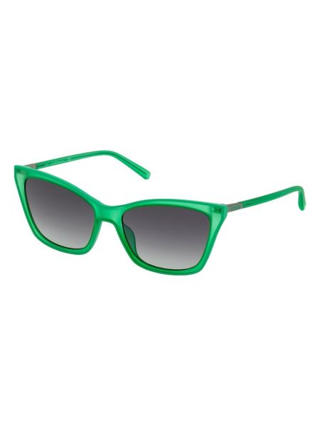 Очки солнцезащитные с градиентом Guess зеленые