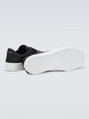 Sneakers di pelle sportivi Givenchy nero