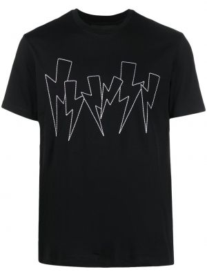 T-shirt Neil Barrett svart