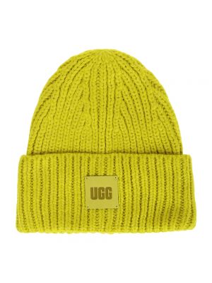Zielona czapka wełniana Ugg
