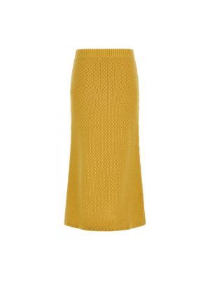 Falda larga Chloé amarillo