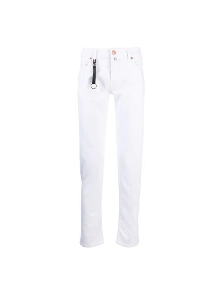Straight jeans Incotex weiß