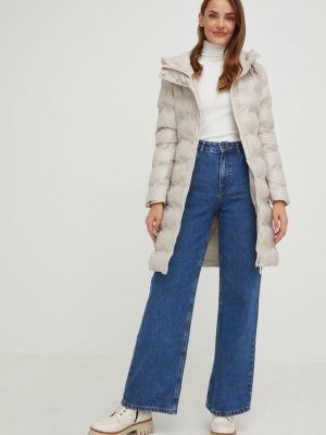 Answear Lab rövid kabát női, bézs, téli