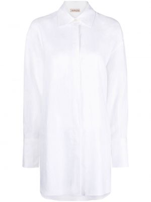Robe chemise oversize Blanca Vita blanc