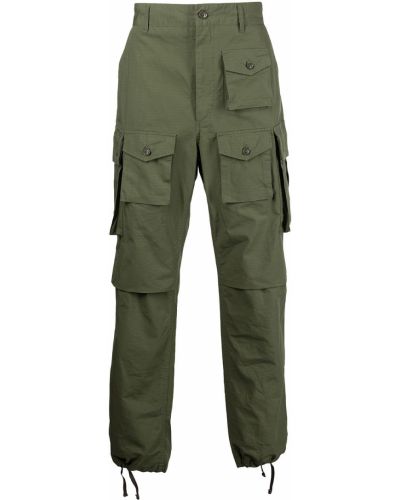 Карго панталони Engineered Garments зелено