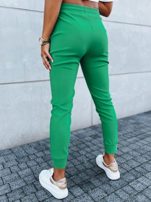 Спортни панталони Dstreet зелено
