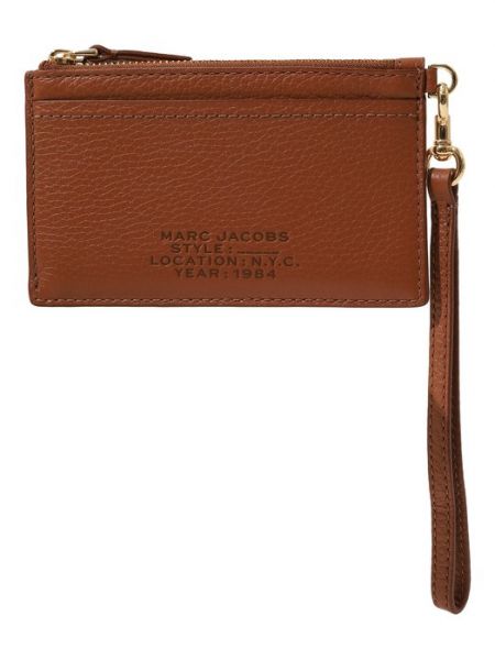 Кожаный кошелек Marc Jacobs (the) коричневый