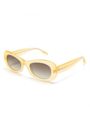 Sonnenbrille mit farbverlauf Mcq gelb