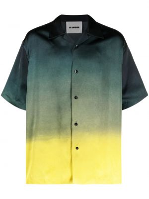 Spalvų gradiento rašto marškiniai Jil Sander