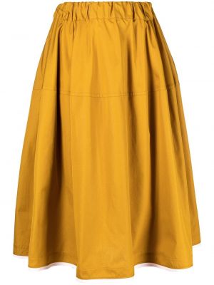 Falda de cintura alta Marni amarillo
