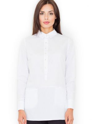 Риза Figl бяло