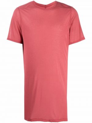 Camiseta de cuello redondo Rick Owens rosa