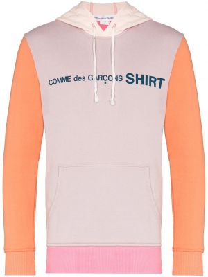 Camisa con capucha Comme Des Garçons Shirt rosa