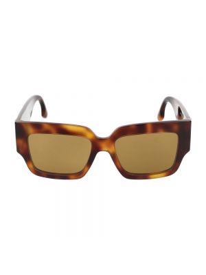 Okulary przeciwsłoneczne Victoria Beckham brązowe