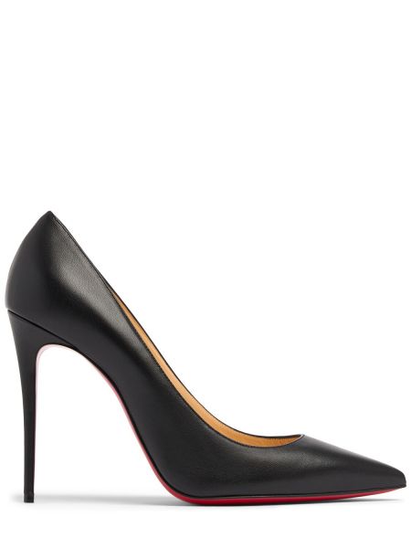 Læder pumps Christian Louboutin sort