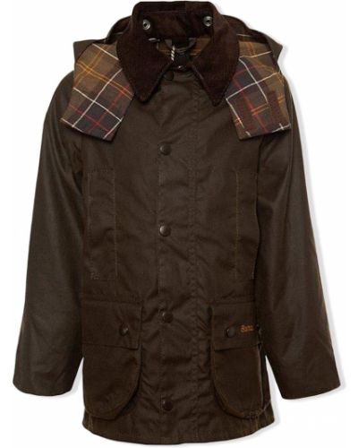 Lang jakke for jenter Barbour Kids brun