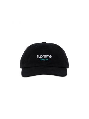 Фланелевая кепка Supreme черная