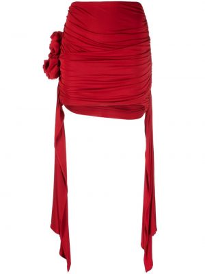 Fustă mini drapată Magda Butrym roșu