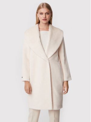 Manteau en laine Peserico blanc