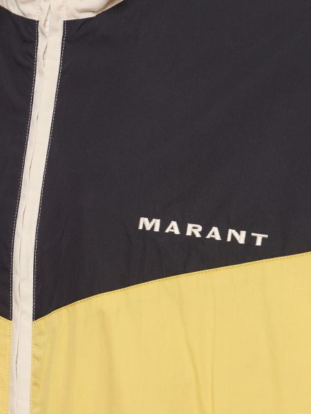 Βαμβακερός αντιανεμικό μπουφάν Marant κίτρινο