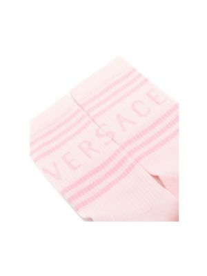 Calcetines de algodón Versace rosa
