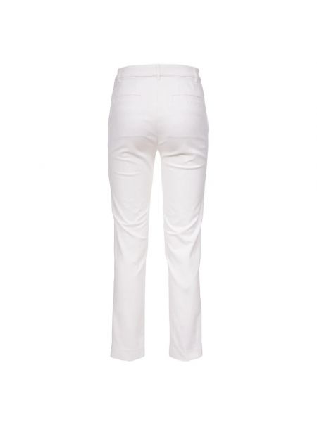 Spodnie slim fit Ralph Lauren białe